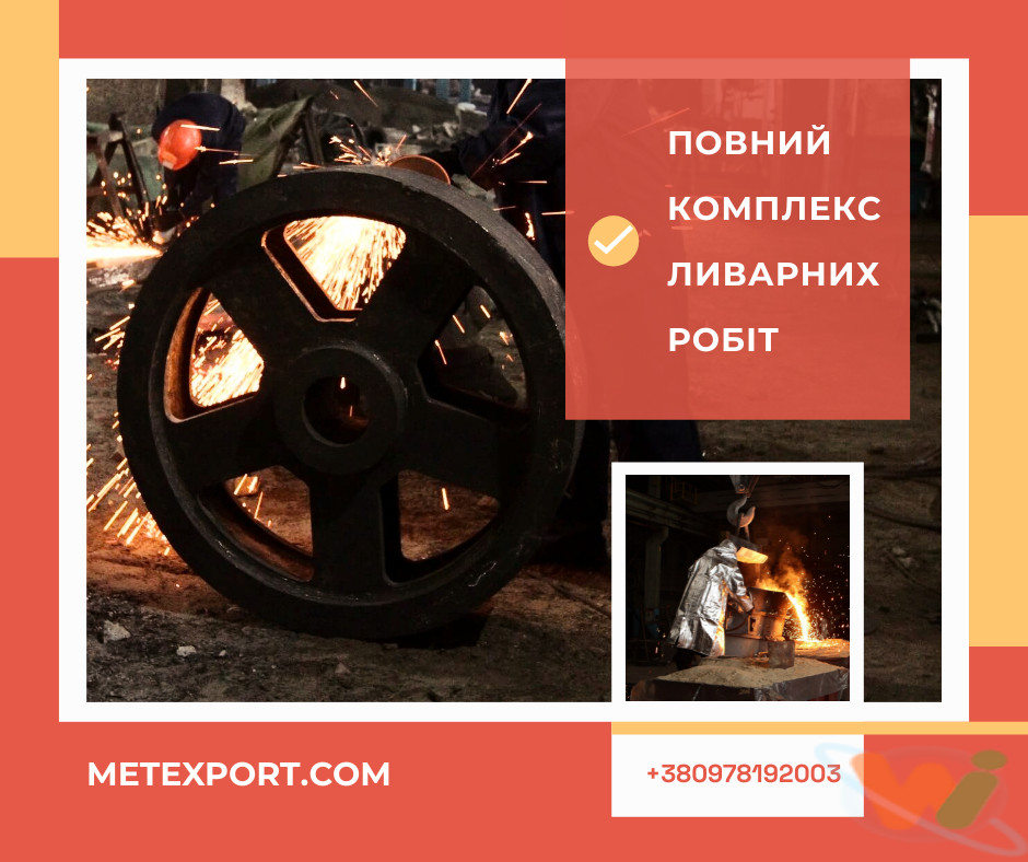 Лиття сталі та чавуну Лиття сталі та чавуну